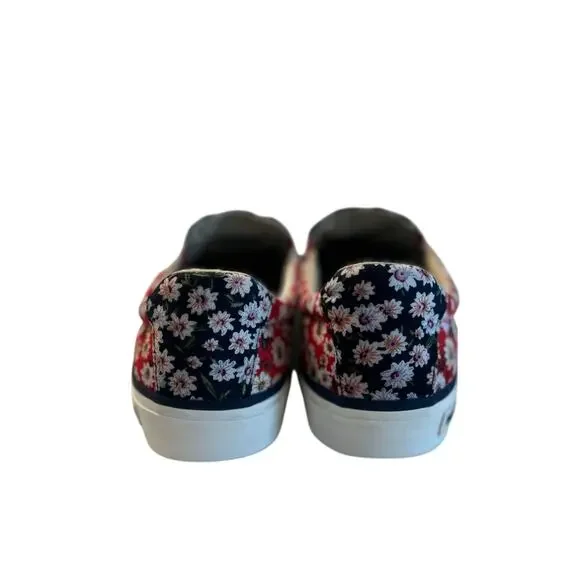 SeaVees Women's Hawthorne Slip On Daisy Patchwork Size 9 Floral Spring - Picture 6 of 9